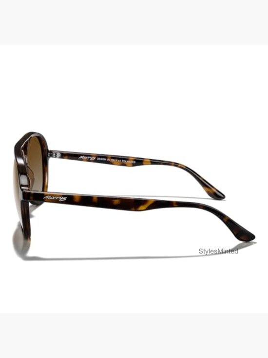 Classic Polarized Aviator Sunglasses Double Bridge Retro UV Protection